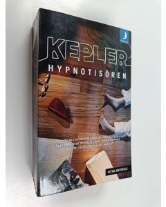 Kirjailijan Lars Kepler käytetty kirja Hypnotisören