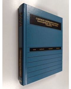 käytetty kirja Corporate information systems management : text and cases