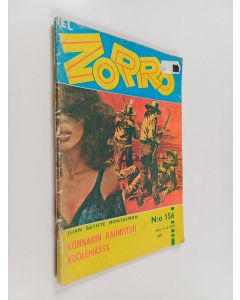 Kirjailijan Juan Batiste Montauban käytetty teos El Zorro 1-2/1972