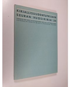 käytetty kirja Kirjallisuudentutkijain seuran vuosikirja 25 :juhlakirja Väinö Kaukosen täyttäessä 60 vuotta 18.3.1971