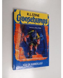Kirjailijan R. L Stine käytetty kirja Hän on kannoillasi!