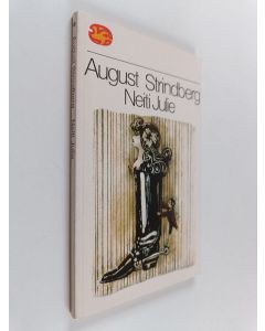 Kirjailijan August Strindberg käytetty kirja Neiti Julie : naturalistinen murhenäytelmä