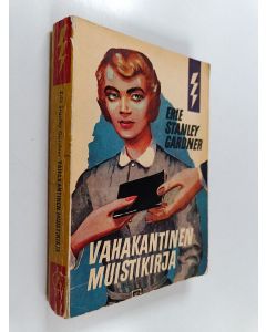 Kirjailijan Erie Stanley Gardner käytetty kirja Vahakantinen muistikirja