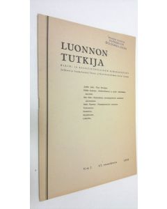 käytetty teos Luonnon tutkija n:o 1/1959