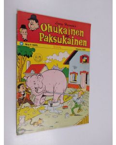 Kirjailijan Larry Harmon käytetty teos Ohukainen ja Paksukainen 7/1975