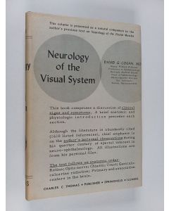 Kirjailijan David G. Cogan käytetty kirja Neurology of the Visual System