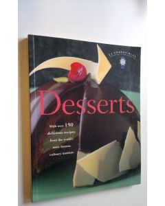 Kirjailijan Laurent Duchene käytetty kirja Le Cordon Bleu desserts