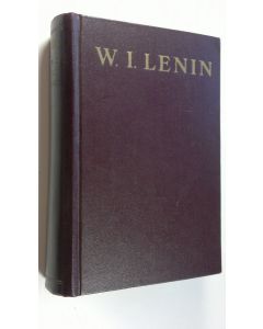 Kirjailijan W. I. Lenin käytetty kirja Marx Engels Marxismus