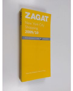 Kirjailijan Zagat Survey käytetty kirja New York City Shopping 2009