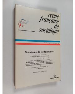 käytetty kirja Sociologie de la Révolution