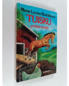 Kirjailijan Marie Louise Rudolfsson käytetty kirja Tuisku yrittää lentää