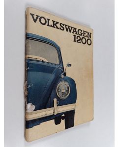 käytetty teos Volkswagen 1200 : käyttöohjekirja, Limousine ja Cabriolet