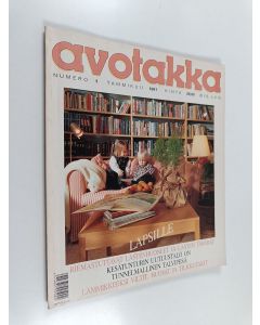 käytetty kirja Avotakka 1/1991