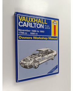 Kirjailijan A. K. Legg käytetty kirja Vauxhall Carlton : owners workshop manual