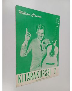 Kirjailijan William Clauson käytetty teos Kitarakurssi 7