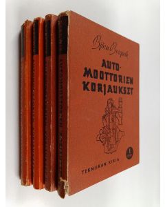 Kirjailijan Björn Bergwik käytetty kirja Automoottorien korjaukset 1-4
