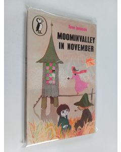 Kirjailijan Tove Jansson käytetty kirja Moominvalley in November