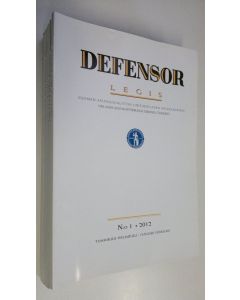 käytetty kirja Defensor legis vuosikerta 2012 (6 lehteä)