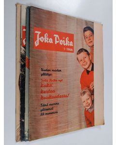 käytetty teos Joka Poika nrot 1-2, 16 ja 21/1966