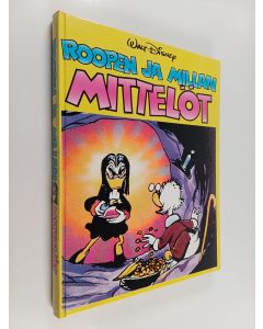 Kirjailijan Walt Disney käytetty kirja Roopen ja Millan mittelöt