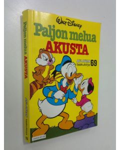 Kirjailijan Walt Disney käytetty kirja Paljon melua Akusta