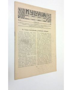 käytetty teos Kylväjä n:o 20/1926 : raittiuden ystävien äänenkannattaja ; viikkolehti raittiutta ja kansanvalistusta varten