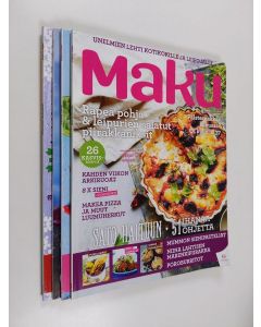 käytetty kirja Maku : kotikokkaajan ruokalehti 5-8/2014 (4 numeroa)