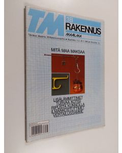 käytetty teos Tekniikan maailma 3B/1986 : rakennusmaailma