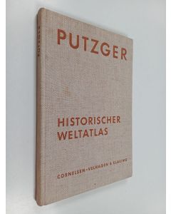 Kirjailijan F. W. Putzger käytetty kirja Historischer Weltatlas