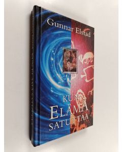 Kirjailijan Gunnar Elstad käytetty kirja Kun elämä satuttaa