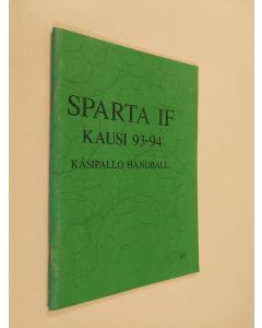 käytetty teos Sparta IF : kausi 93-94, käsipallo handball