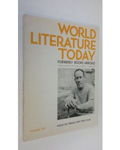 käytetty kirja World Literature Today vol. 51 - nr. 3/1977 : Formerly books abroad