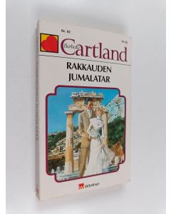 Kirjailijan Barbara Cartland käytetty kirja Rakkauden jumalatar