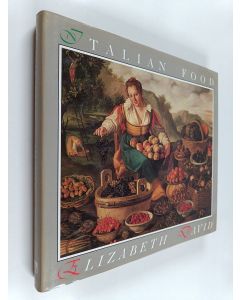 Kirjailijan Elizabeth David käytetty kirja Italian food (Laatikossa)
