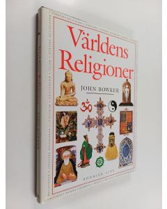 Kirjailijan John Bowker käytetty kirja Världens religioner