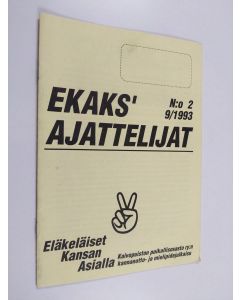 käytetty teos Ekaks' ajattelijat 2/1993
