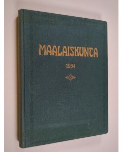 käytetty kirja Maalaiskunta vuosikerta 1934 (1-22)