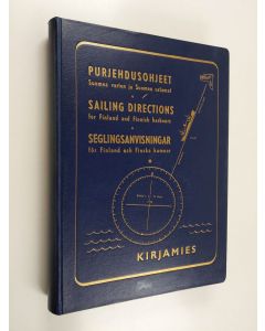 Kirjailijan Hans Malmgren käytetty kirja Purjehdusohjeet Suomea varten ja Suomen satamat