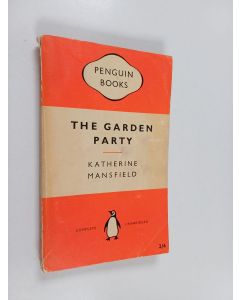 Kirjailijan Katherine Mansfield käytetty kirja The Garden Party