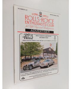 käytetty teos Rolls-Royce enthusiasts' club for Rolls-Royce and Bentley owners : September 1992