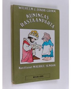 Kirjailijan Wilhelm Grimm käytetty kirja Kuningas Rastaanparta