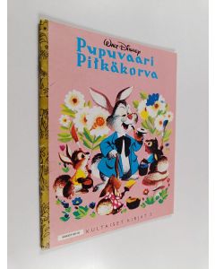 Kirjailijan Walt Disney käytetty teos Pupuvaari Pitkäkorva