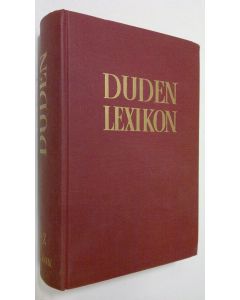 käytetty kirja Duden-Lexikon - dritter band : P-Z