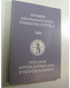 käytetty kirja Suomen asianajajaliiton toimistoluettelo 2000