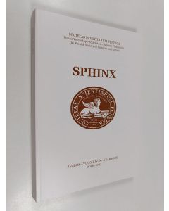 käytetty kirja Sphinx : årsbok = vuosikirja = yearbook 2016-2017