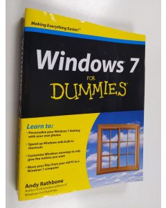 Kirjailijan Andy Rathbone käytetty kirja Windows 7 For Dummies