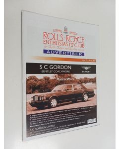 käytetty teos Rolls-Royce enthusiasts' club advertiser for Rolls-Royce and Bentley ethusiasts : May 2003