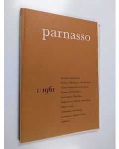 käytetty kirja Parnasso 1/1961