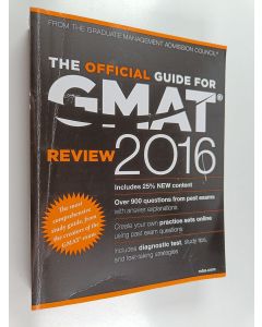 käytetty kirja The official guide for GMAT review 2016 - Official GMAT guide 2016