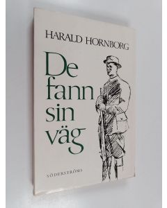 Kirjailijan Harald Hornborg käytetty kirja De fann sin väg